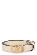 Load image into Gallery viewer, Vlogo Signature Leather belt
