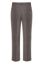 Load image into Gallery viewer, Houndstooth pants with adjustable belt
