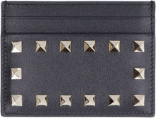 Load image into Gallery viewer, Valentino Garavani - Rockstud leather card holder
