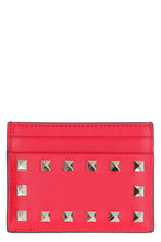 Load image into Gallery viewer, Valentino Garavani - Rockstud leather card holder
