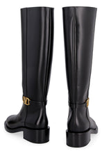Load image into Gallery viewer, Valentino Garavani - Leather knee-boots
