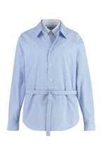 Load image into Gallery viewer, striped poplin shirt
