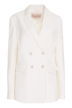 Load image into Gallery viewer, Double-breasted wool blazer
