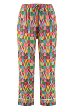Load image into Gallery viewer, Printed crêpe trousers
