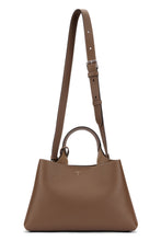 Load image into Gallery viewer, Leather handbag with shoulder strap
