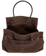 Load image into Gallery viewer, Shopping Bag M in suede
