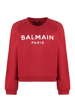 Load image into Gallery viewer, Logo detail cotton sweatshirt
