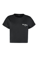 Load image into Gallery viewer, Logo detail cropped t-shirt
