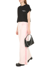 Load image into Gallery viewer, Logo detail cropped t-shirt
