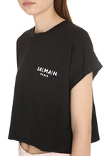 Load image into Gallery viewer, Logo detail cropped t-shirt
