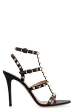 Load image into Gallery viewer, Valentino Garavani - Rockstud leather T-strap sandals
