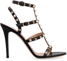 Load image into Gallery viewer, Valentino Garavani - Rockstud leather T-strap sandals
