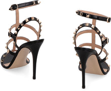 Load image into Gallery viewer, Valentino Garavani - Rockstud leather T-strap sandals
