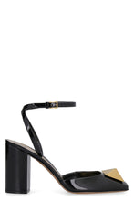 Load image into Gallery viewer, Valentino Garavani -  One Stud patent leather slingback pumps
