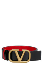 Load image into Gallery viewer, Valentino Garavani - Logo buckle leather belt
