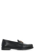 Load image into Gallery viewer, Logo detail leather loafers
