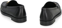 Load image into Gallery viewer, Logo detail leather loafers
