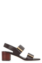 Load image into Gallery viewer, Heeled leather sandals
