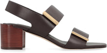Load image into Gallery viewer, Heeled leather sandals
