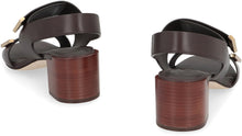 Load image into Gallery viewer, Heeled leather sandals
