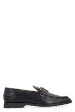 Load image into Gallery viewer, Logo detail leather loafers
