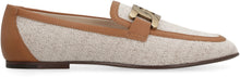 Load image into Gallery viewer, Kate canvas and leather loafers
