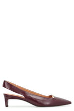 Load image into Gallery viewer, Leather slingback pumps
