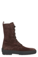 Load image into Gallery viewer, Ankle boot Winter Rubber in Suede Leather

