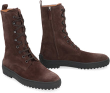 Load image into Gallery viewer, Ankle boot Winter Rubber in Suede Leather
