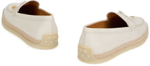 Load image into Gallery viewer, White leather moccasin
