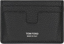 Load image into Gallery viewer, Logo detail leather card holder
