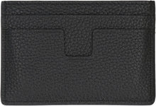Load image into Gallery viewer, Logo detail leather card holder

