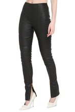 Load image into Gallery viewer, Leather biker trousers
