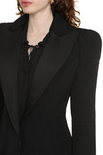 Load image into Gallery viewer, Wool single-breasted blazer

