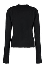 Load image into Gallery viewer, Wool-cashmere blend crew-neck sweater
