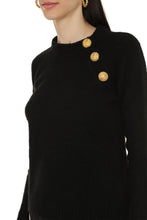 Load image into Gallery viewer, Wool-cashmere blend crew-neck sweater
