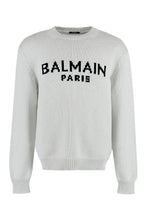 Load image into Gallery viewer, Logo intarsia wool sweater
