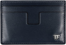 Load image into Gallery viewer, Logo detail leather card holder
