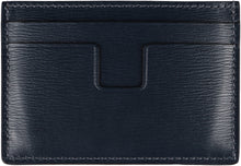 Load image into Gallery viewer, Logo detail leather card holder
