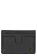 Load image into Gallery viewer, Logo detail leather card holder
