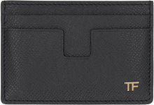 Load image into Gallery viewer, Logo detail leather card holder
