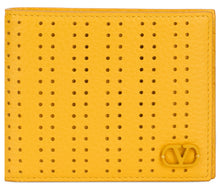 Load image into Gallery viewer, Perforated leather wallet
