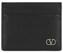 Load image into Gallery viewer, Logo detail leather card holder
