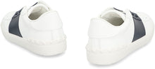 Load image into Gallery viewer, Open leather low-top sneakers
