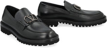 Load image into Gallery viewer, Vlogo leather loafers
