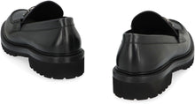 Load image into Gallery viewer, Vlogo leather loafers
