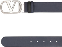 Load image into Gallery viewer, Vlogo Singature reversible leather belt
