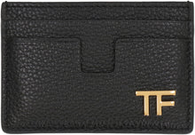 Load image into Gallery viewer, Pebbled calfskin card holder
