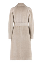 Load image into Gallery viewer, Zefir belted double-breasted coat
