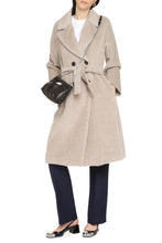 Load image into Gallery viewer, Zefir belted double-breasted coat

